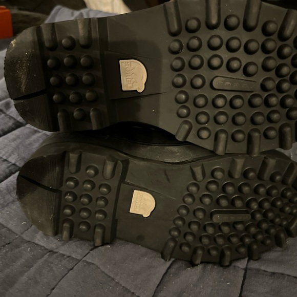 Sorel Glacier NL1042-010 Boots Women's Black Lined Winter Snow Lace Up‎ Size 5 - Picture 5 of 6